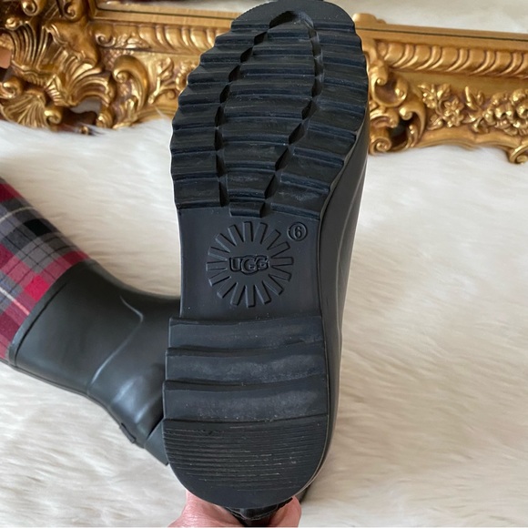 UGG Australia Sabene Plaid Tall Rain Boots - Picture 14 of 16